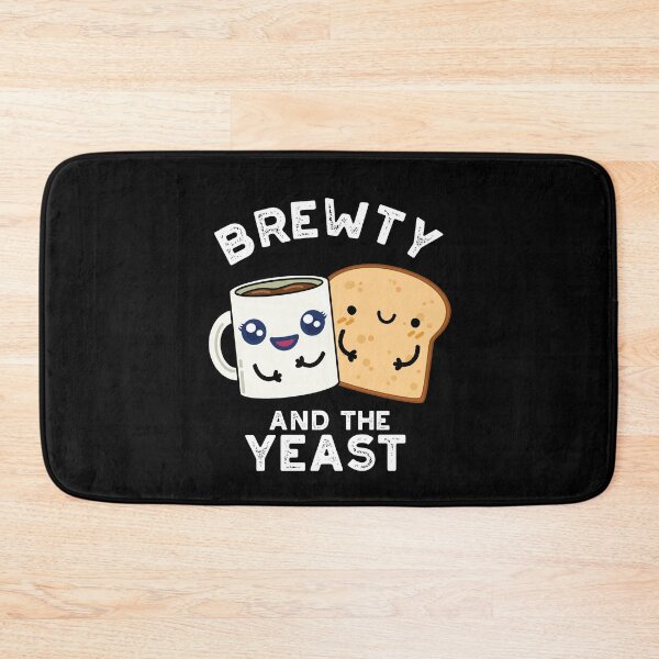Item preview, Brewty And The Yeast Funny Bread Puns (Dark BG) designed and sold by punnybone.