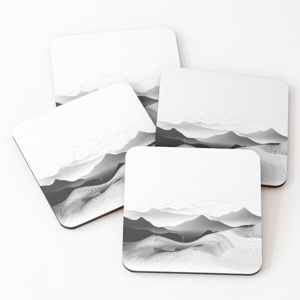 Item preview, Minimalist landscape line art design designed and sold by Feluceo.