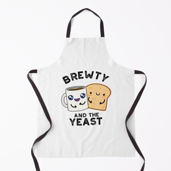 Item preview, Brewty And The Yeast Funny Bread Puns designed and sold by punnybone.