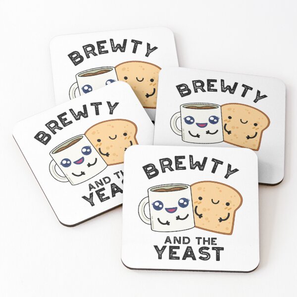 Item preview, Brewty And The Yeast Funny Bread Puns  designed and sold by punnybone.