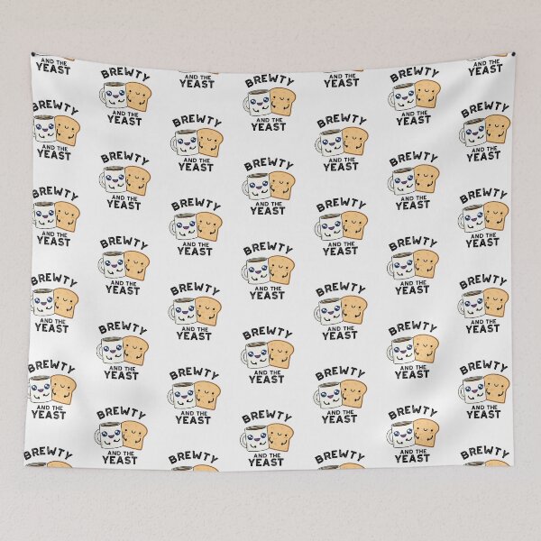 Item preview, Brewty And The Yeast Funny Bread Puns  designed and sold by punnybone.