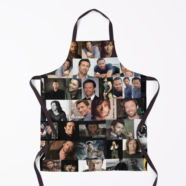 Item preview, Hugh Jackman Seamless Photo Collage designed and sold by GoghGetta.