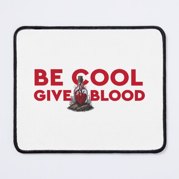 Item preview, Be Cool Give Blood Heart In SOS Bottle designed and sold by Zazizu.
