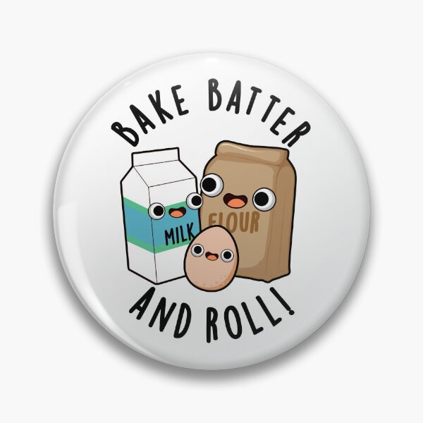 Item preview, Bake Batter And Roll Funny Baking Puns  designed and sold by punnybone.