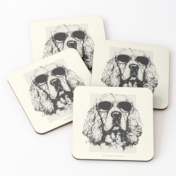 Item preview, Clumber Spaniel Digital Sketch Drawing Illustration designed and sold by rafaeltto.