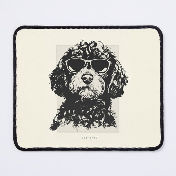 Item preview, Cockapoo Digital Sketch Drawing Illustration designed and sold by rafaeltto.