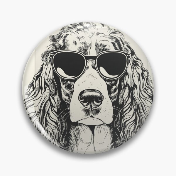 Item preview, Cocker Spaniel Digital Sketch Drawing Illustration designed and sold by rafaeltto.