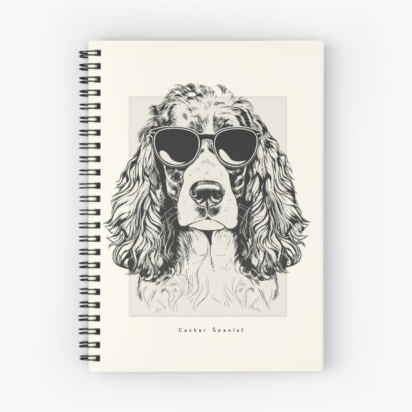 Item preview, Cocker Spaniel Digital Sketch Drawing Illustration designed and sold by rafaeltto.
