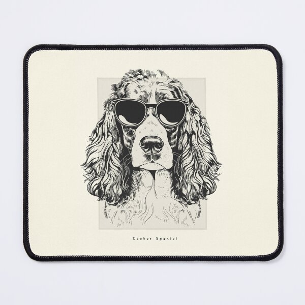 Item preview, Cocker Spaniel Digital Sketch Drawing Illustration designed and sold by rafaeltto.