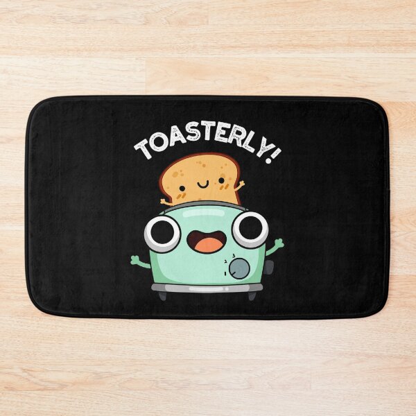 Item preview, Toasterly Toaster Funny Toast Puns (Dark BG) designed and sold by punnybone.