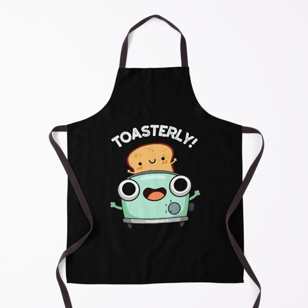Item preview, Toasterly Toaster Funny Toast Puns (Dark BG) designed and sold by punnybone.