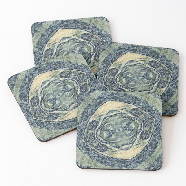 Item preview, Tribal Roots in Blue and Green  designed and sold by Dianne Mead.