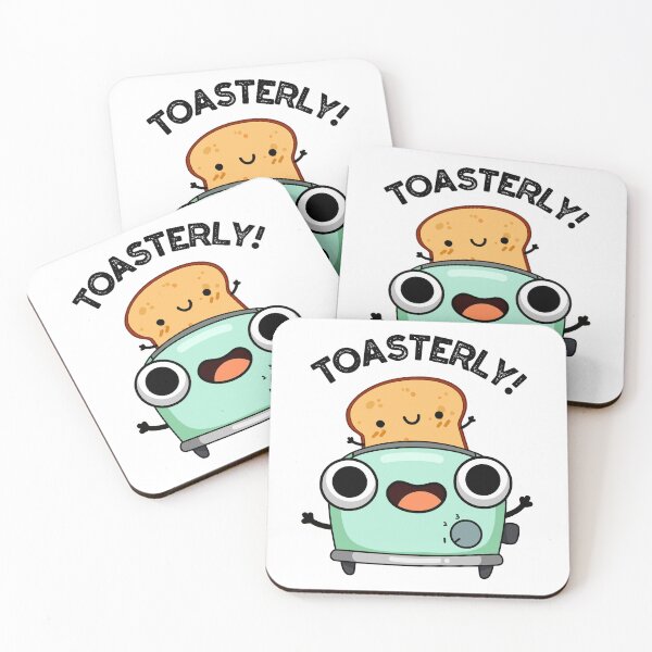 Item preview, Toasterly Toaster Funny Toast Puns  designed and sold by punnybone.