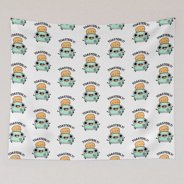 Item preview, Toasterly Toaster Funny Toast Puns  designed and sold by punnybone.