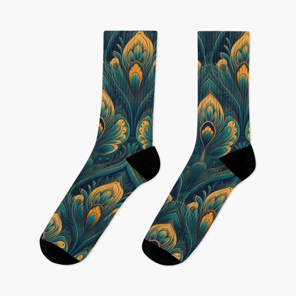 Item preview, Elegant Vintage Peacock Seamless Pattern designed and sold by Supra-Mundane.