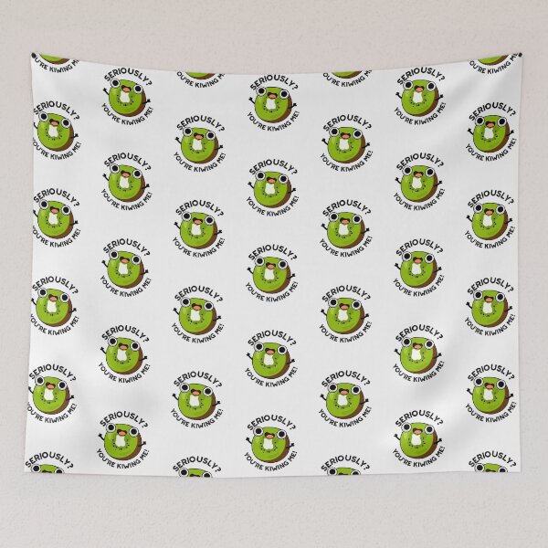Item preview, Seriously You're Kiwing Me Funny Fruit Puns  designed and sold by punnybone.