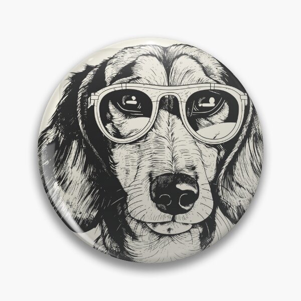 Artikelvorschau, Dachshund Digital Sketch Drawing Illustration entworfen und verkauft von rafaeltto.