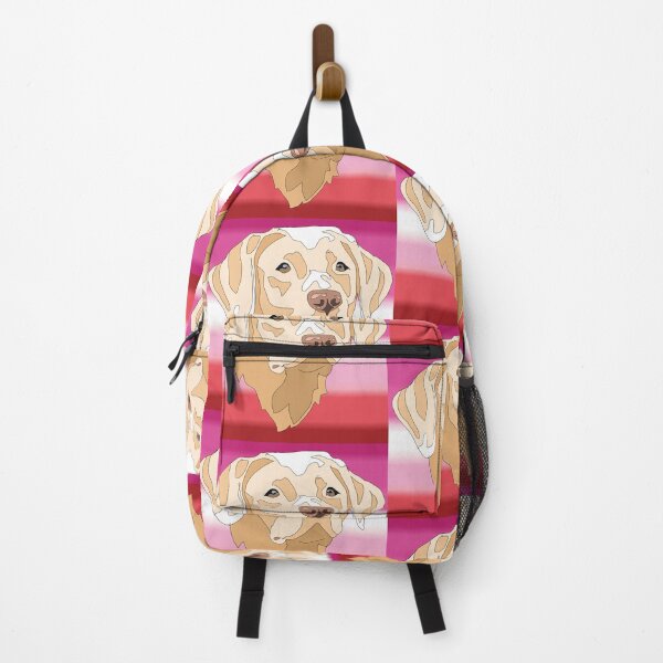 Item preview, Copy of Copy of Lesbian pride yellow lab designed and sold by LeahcarsArt.