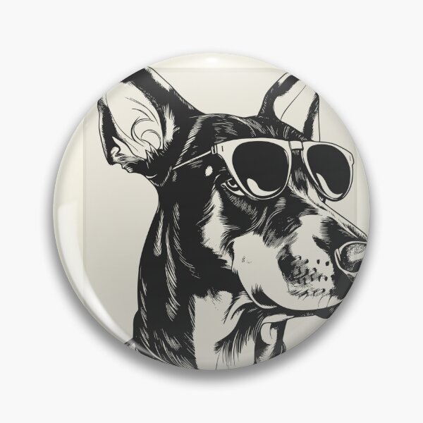 Item preview, Dobermann Digital Sketch Drawing Illustration designed and sold by rafaeltto.