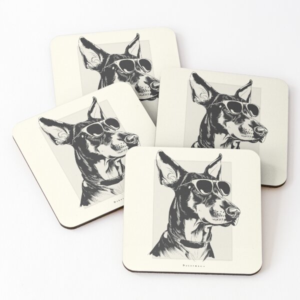 Item preview, Dobermann Digital Sketch Drawing Illustration designed and sold by rafaeltto.