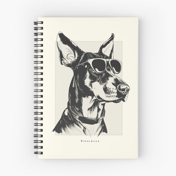Item preview, Dobermann Digital Sketch Drawing Illustration designed and sold by rafaeltto.