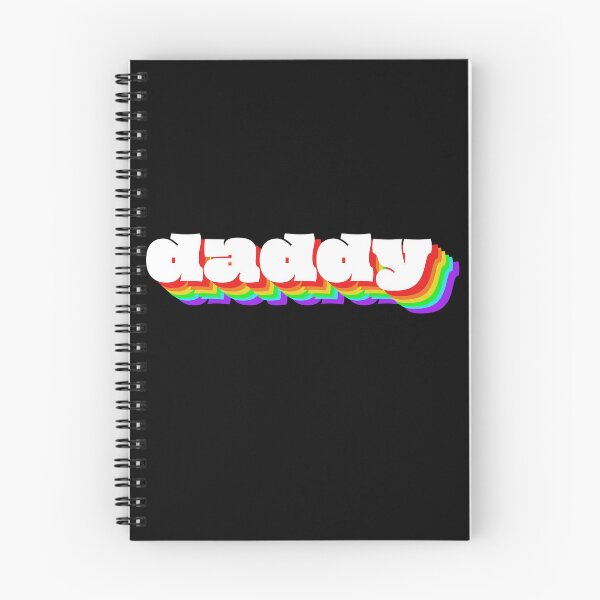 Item preview, daddy rainbow text designed and sold by zoocuties.
