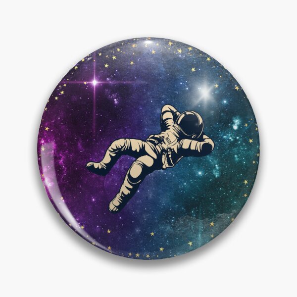 Item preview, Astronaut in Galaxy T-shirt designed and sold by DoodlesnPoodles.