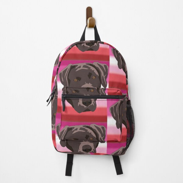 Item preview, Lesbian pride chocolate lab designed and sold by LeahcarsArt.