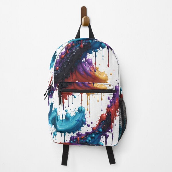 Item preview, Dripping paint in bright colours designed and sold by Digital-Hijinx.