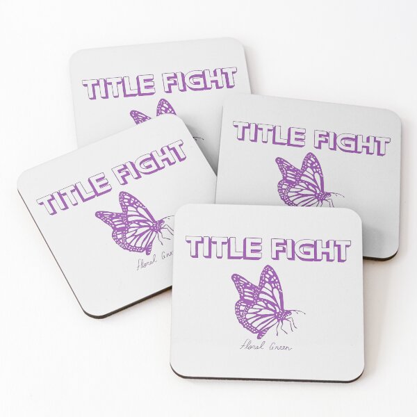 Item preview, Title Fight Floral Green Butterfly designed and sold by DannyShore.