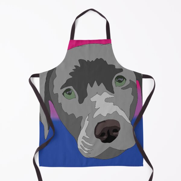 Item preview, Bisexual pride silver lab designed and sold by LeahcarsArt.