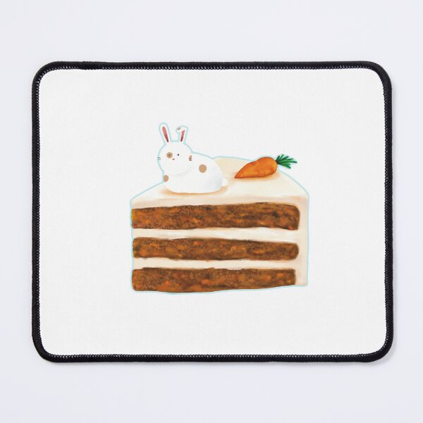 Item preview, Biscotti Sits on a Slice of Carrot Cake - Transparent designed and sold by mwkairos.