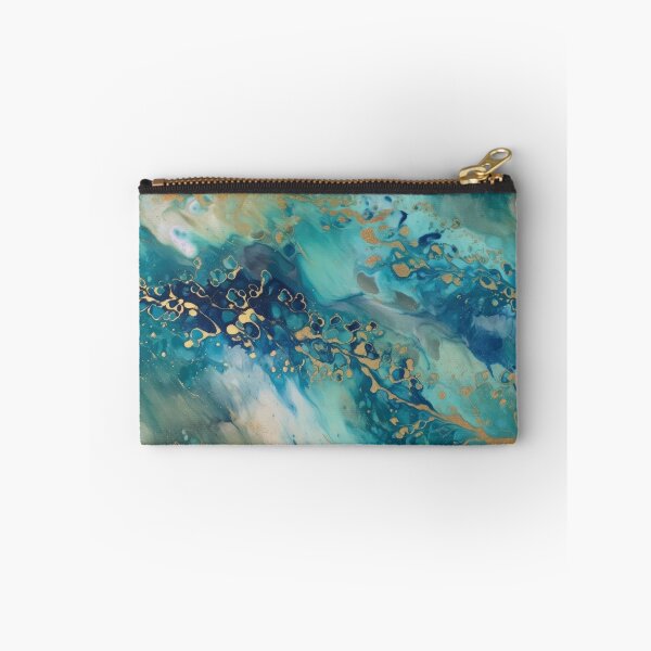 Item preview, Blue Ripple with Gold designed and sold by Adornamancy.