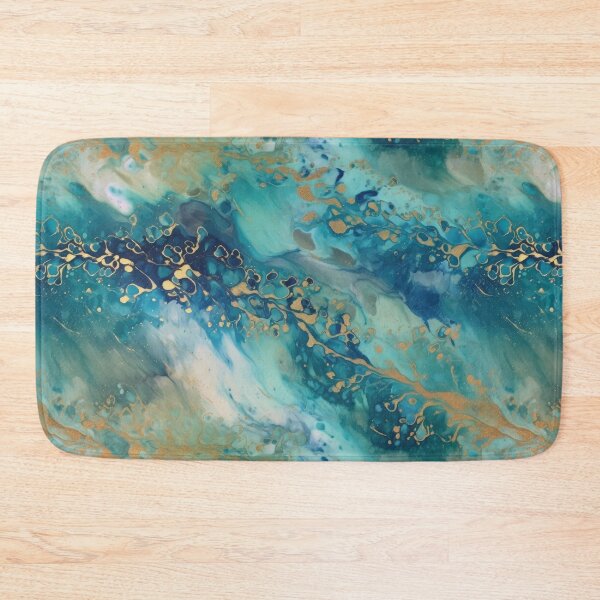 Item preview, Blue Ripple with Gold designed and sold by Adornamancy.