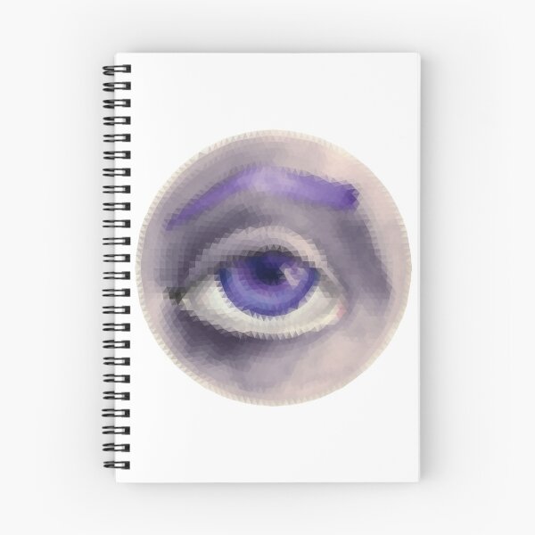 Item preview, Pixelated purple eye designed and sold by nessikk.