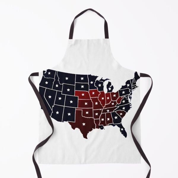 Item preview, USA Stars Map: Showcase Your Patriotism designed and sold by teespedia.