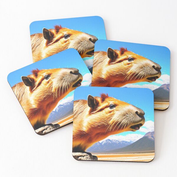 Item preview, Funny Portrait of Allan the Marmot Cute Animal designed and sold by Michael Voyler.