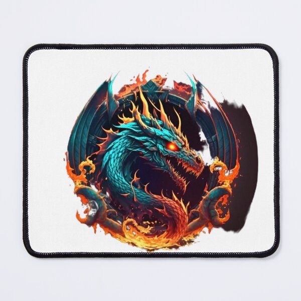 Item preview, Animal Fire a blue dragon designed and sold by rodrigyte.