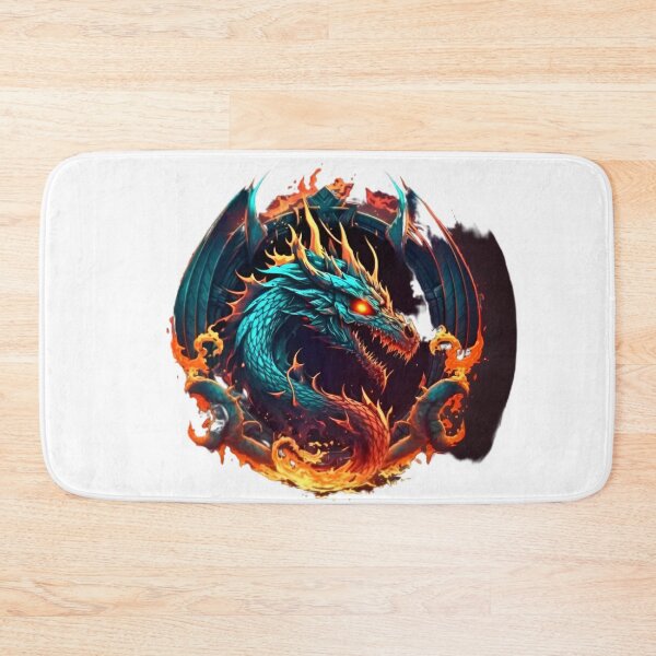 Item preview, Animal Fire a blue dragon designed and sold by rodrigyte.
