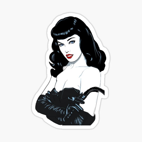 Bettie Page Tattoo Print Lingerie - Pinup - Canada - Gigi's