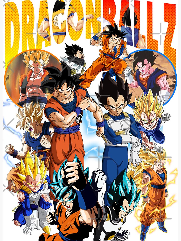 Dragon Ball Son Goku Art Board Print by NameYourWorld