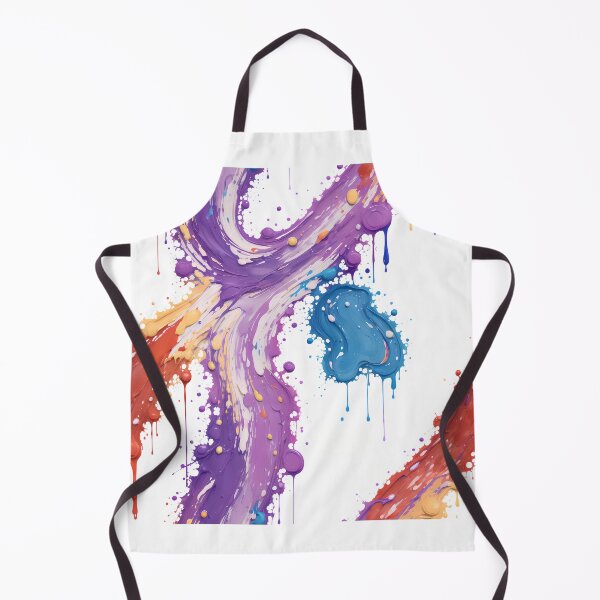 Item preview, Smeared drippy paint in bright colours digital art designed and sold by Digital-Hijinx.