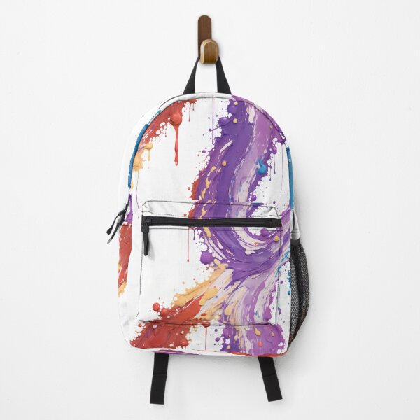 Item preview, Smeared drippy paint in bright colours digital art designed and sold by Digital-Hijinx.
