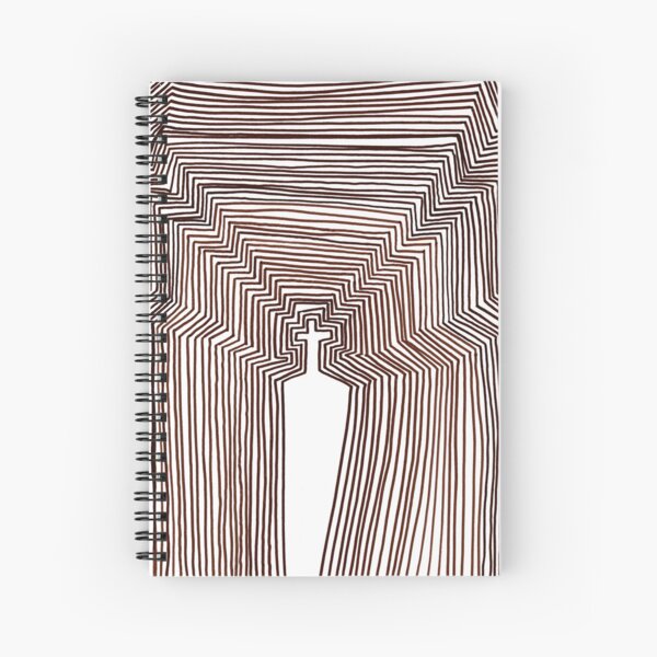 "Untitled" (2020) by Ema Tavola Spiral Notebook