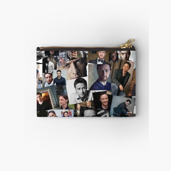Item preview, James McAvoy Seamless Abstract Photo Collage designed and sold by GoghGetta.