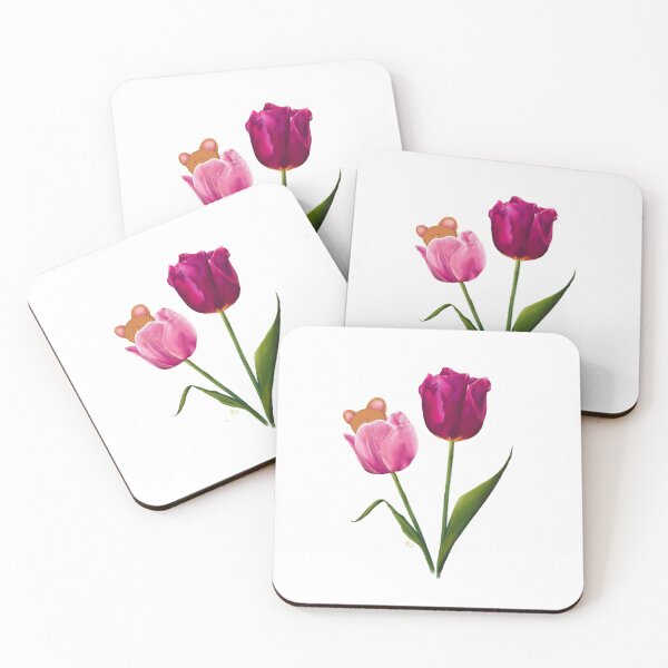 Item preview, Sesame Peeks Out of a Tulip - Transparent designed and sold by mwkairos.