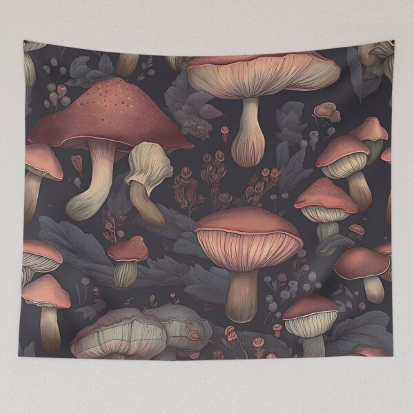 Item preview, Cottagecore Mushrooms designed and sold by ColorMeCrafted.