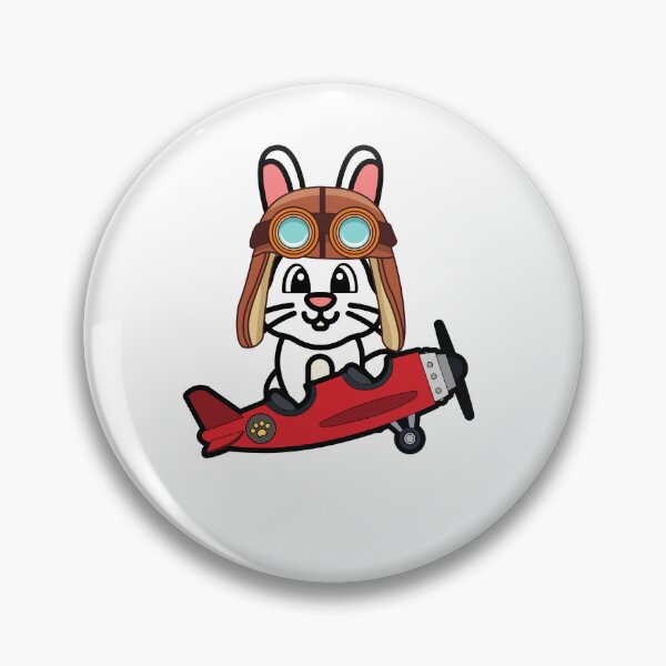 Item preview, Cute Furry Rabbit is going to fly a vintage airplane designed and sold by Pet Station.