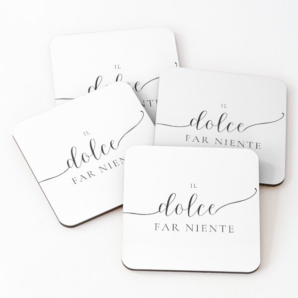 Item preview, dolce far niente designed and sold by LaughandLaugh.