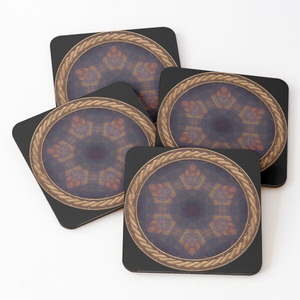 Item preview, Mandalisa Kaleidoscope in Celtic Circle Frame 6 designed and sold by Swabcraft.